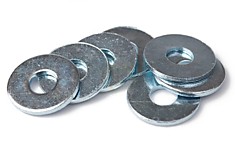 Шайба увеличенная М8 плоская оцинкованная 
